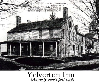 Yelverton Inn, from an early 1900s postcard.