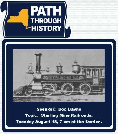 "Sterling Mine Railroads" by Doc Bayne!
2015-08-18.