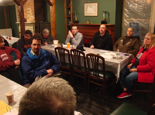 2015-02-04 We hold joint meeting with Cornerstone Masonic Historical Society at McGarrah’s Inn, Monroe, NY DSC02797