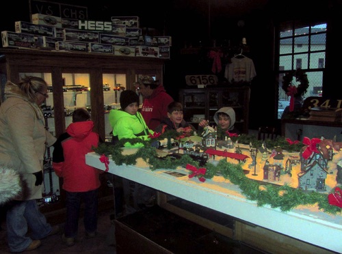 Rob's train layout was a hit with 'engineers' of all ages. 2016-12-11 IMG_4368.jpg