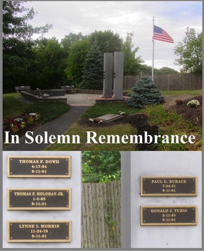 In Solemn Remembrance; 9-11 Memorial at Chester, NY 10918